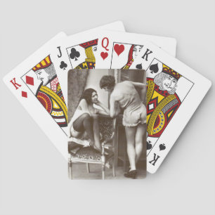 Jeu De Cartes LGBT Lesbian Vintage Design Deck of Playing Cards