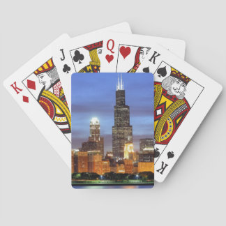 Jeu De Cartes L'horizon de Chicago du planétarium d'Adler
