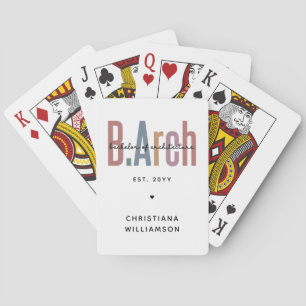 Jeu De Cartes Licence en architecture personnalisée