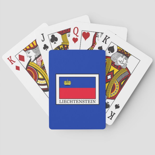 Jeu De Cartes Liechtenstein (dos)