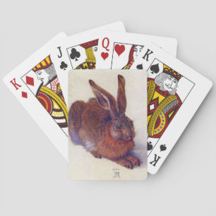 Jeu De Cartes Lièvre jeune par Albrecht Durer, Art Renaissance