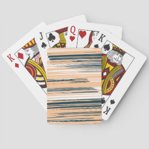 Jeu De Cartes Lignes peintes à la main colorées