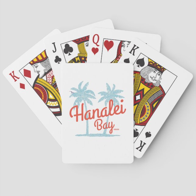 Jeu De Cartes L'île de Kauai, Hawaii (dos)
