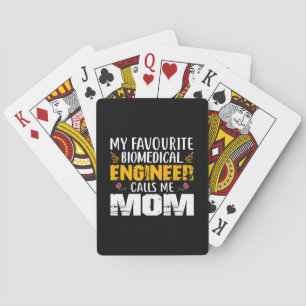 Jeu De Cartes L'ingénieur biomédical m'appelle maman