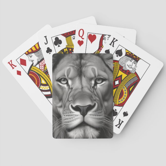 Jeu De Cartes Lion (dos)