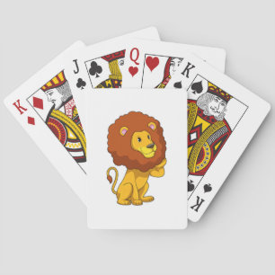 Jeu De Cartes Lion avec boucles
