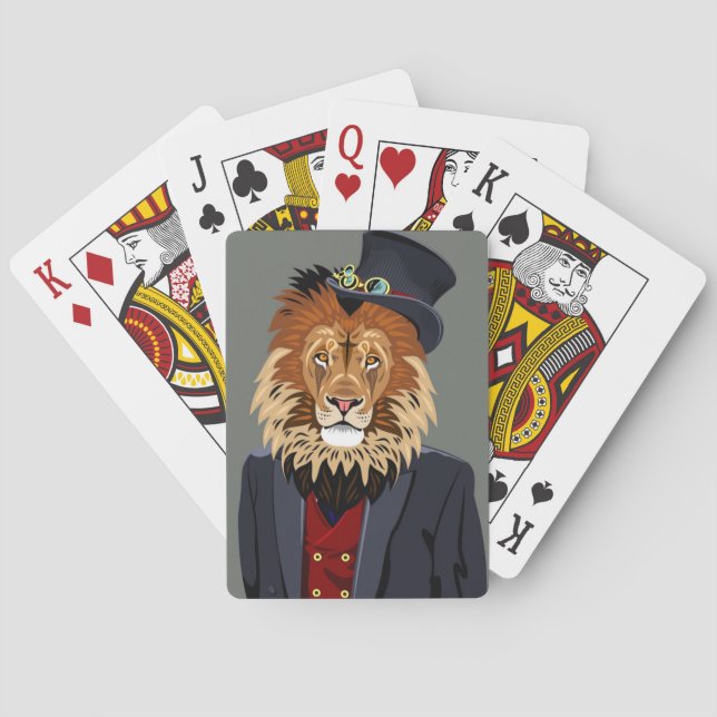 Jeu De Cartes Lion classique (dos)