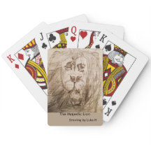 Lion Lecture Cartes