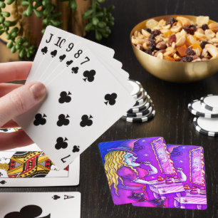 JEU DE CARTES LIPSTICK DE TÉMOIN, PARFUME & NAIL POLISH, FUNNY C