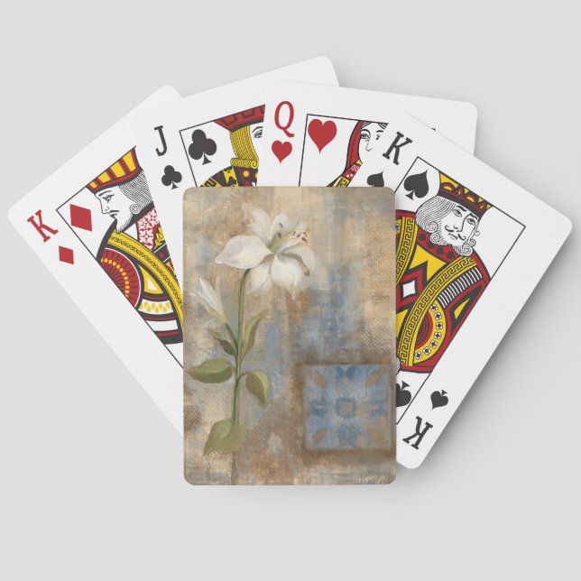 Jeu De Cartes Lis et tuile (dos)