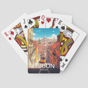 Jeu De Cartes Lisbonne Portugal Panthéon Alfama Anime