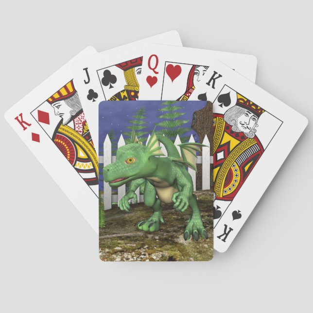 Jeu De Cartes Little Dragon (dos)