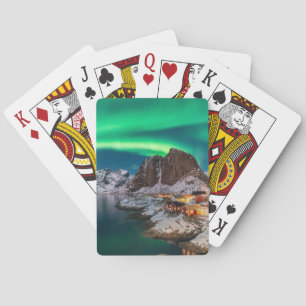 Jeu De Cartes Littoral   Lofoten Islands, Hamnoy, Norvège