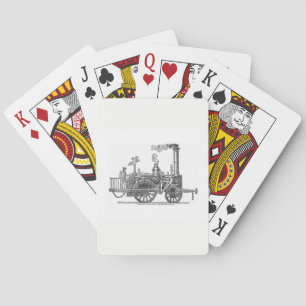 Jeu De Cartes Locomotive à vapeur précoce