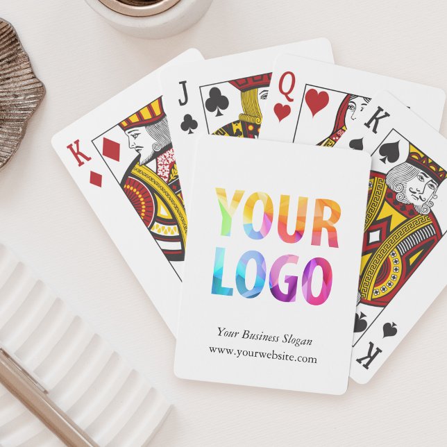 Jeu De Cartes Logo de l'entreprise personnalisée Cadeau promotio (Créateur téléchargé)