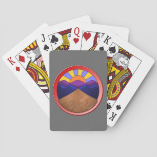 Jeu De Cartes Logo du ventilateur Alluvial