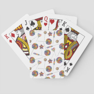 Jeu De Cartes Lollipops arc-en-ciel Jouer des cartes