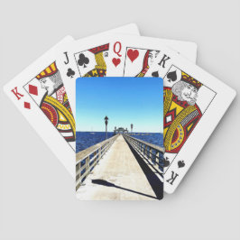 Jeu De Cartes Looking Down the Pier