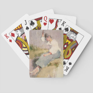 Jeu De Cartes Louise, une fille bretonne (avec papier)