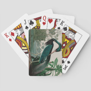 Jeu De Cartes Louisiane Heron Birds of America Audubon Print
