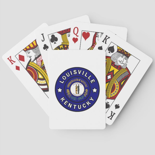 Jeu De Cartes Louisville Kentucky (dos)