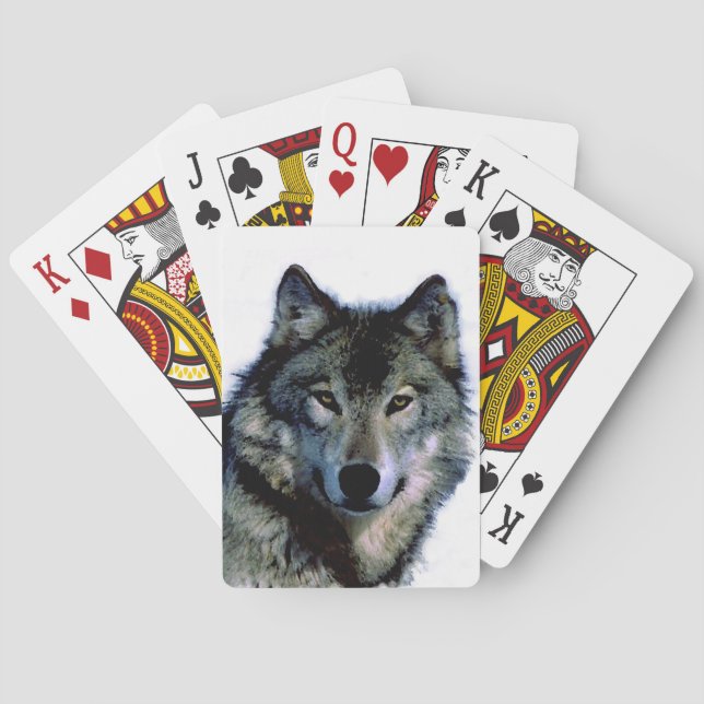 Jeu De Cartes Loup (dos)