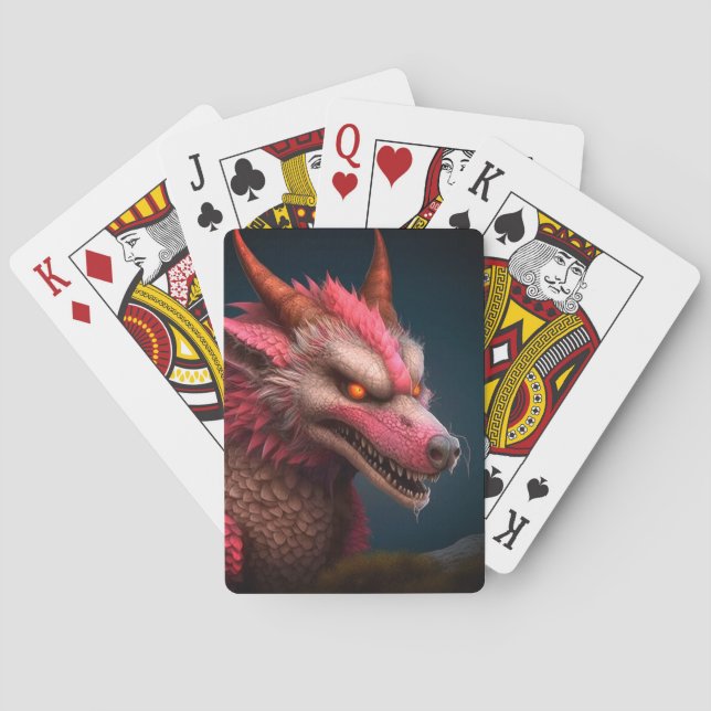 Jeu De Cartes Loup effrayant (dos)