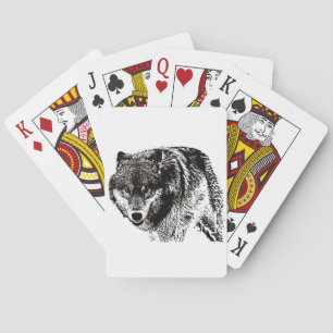 Jeu De Cartes Loup sauvage