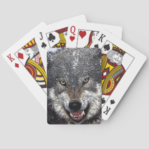Jeu De Cartes Loup sauvage