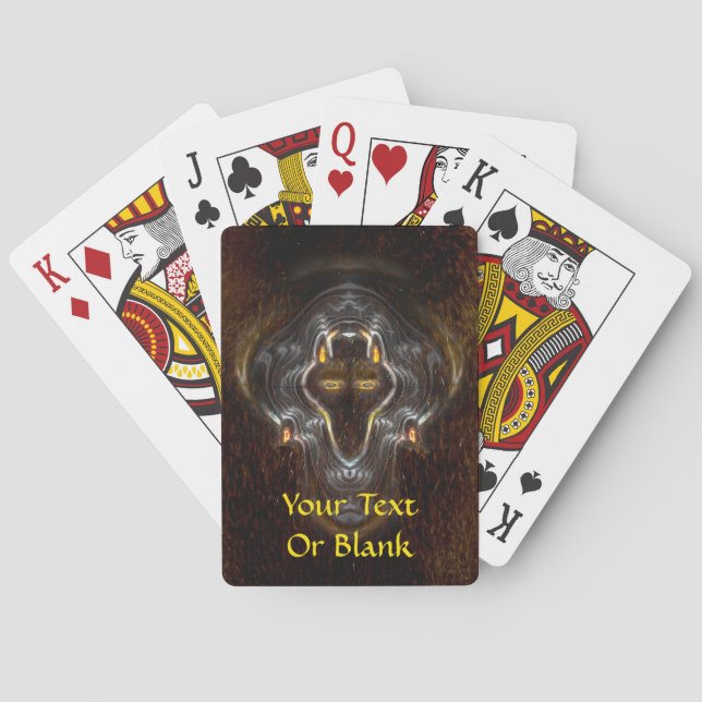Jeu De Cartes Loup solitaire (dos)