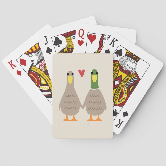 Jeu De Cartes Love Ducks (dos)