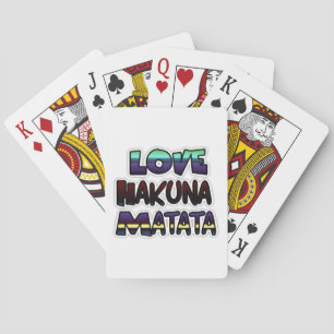 Jeu De Cartes Love Hakuna Matata Cadfts