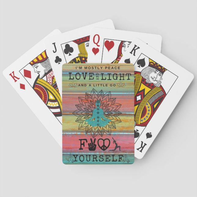 Jeu De Cartes Love & Light Yoga (dos)
