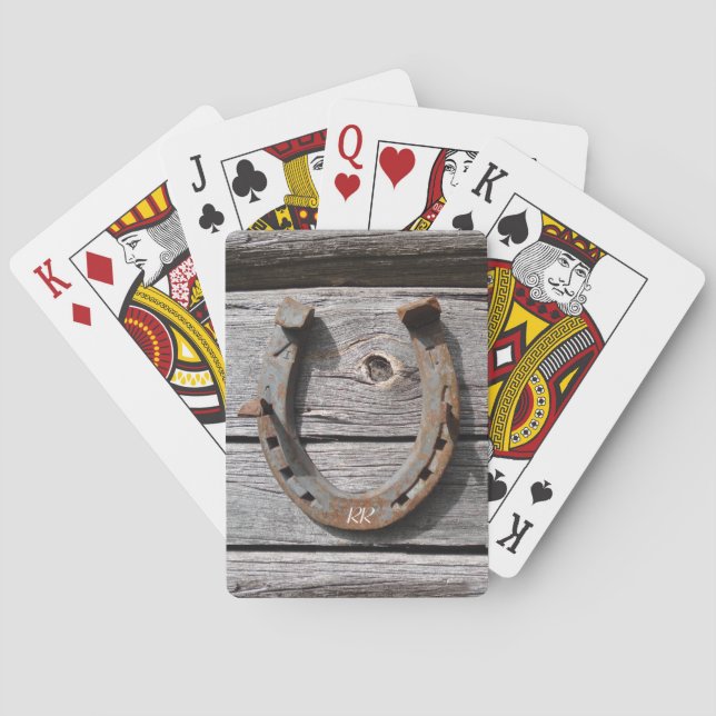 Jeu De Cartes Lucky Horseshoe Jouer aux cartes (dos)
