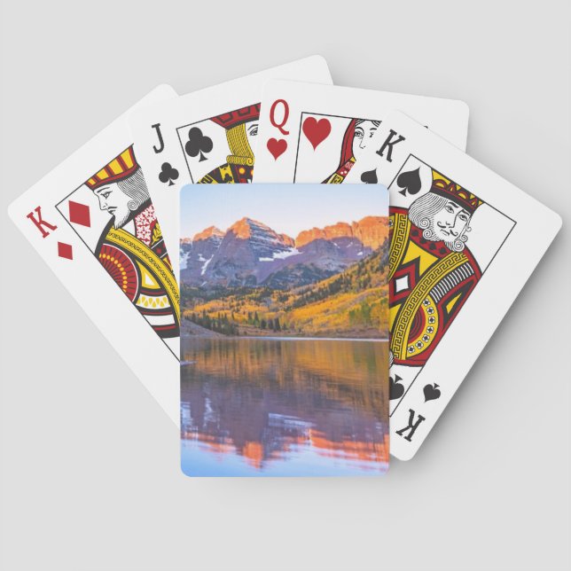 Jeu De Cartes Lueur marron de Bells Alpen (dos)