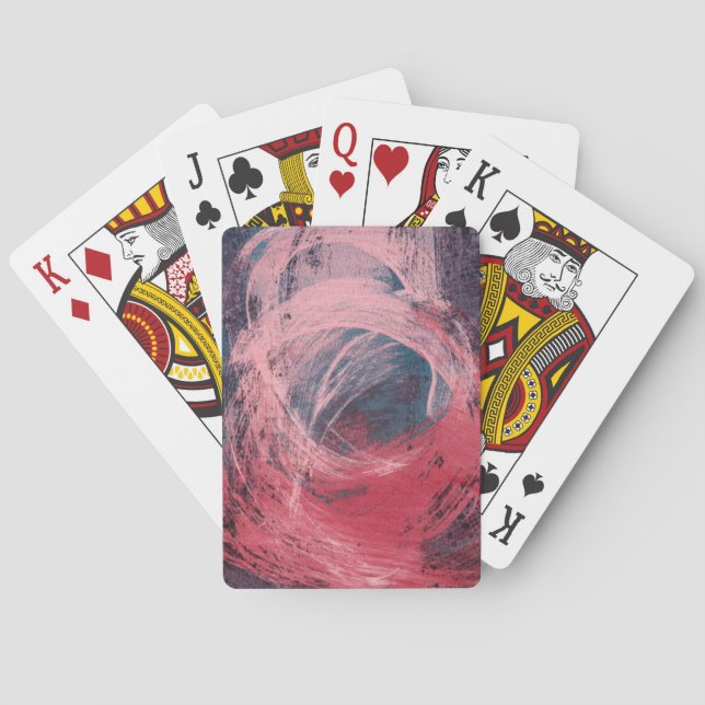 Jeu De Cartes Lumière Rose I (dos)