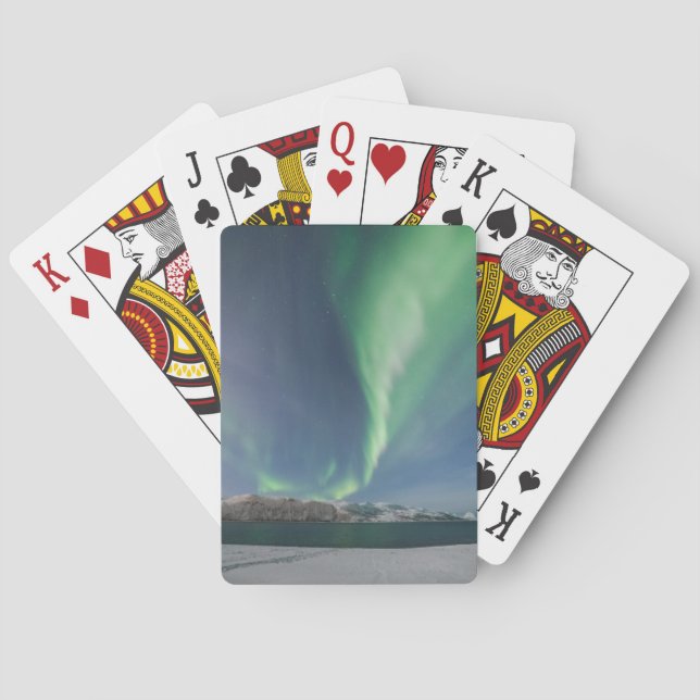 Jeu De Cartes Lumières du Nord en Norvège (dos)