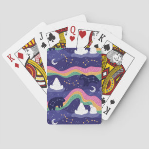Jeu De Cartes Luminaires du Nord Jouer des cartes