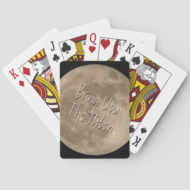 Jeu De Cartes Lune Lecture Cartes Pleine lune Cartes Lune Cadeau (dos)