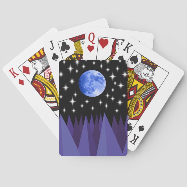 Jeu De Cartes Lune Starlight Classic Jouer Cartes (dos)