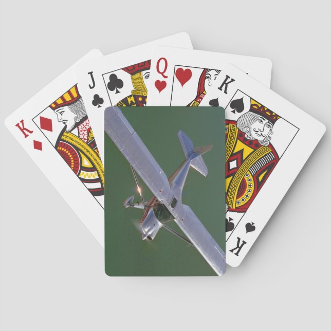 Jeu De Cartes Luscombe, model 8, aviation 1948_Classic (dos)