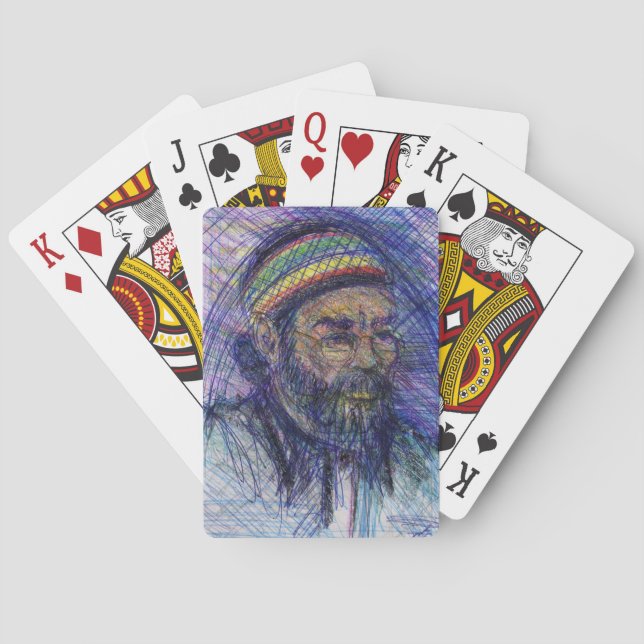 Jeu De Cartes Luther Hampton Autoportrait (dos)