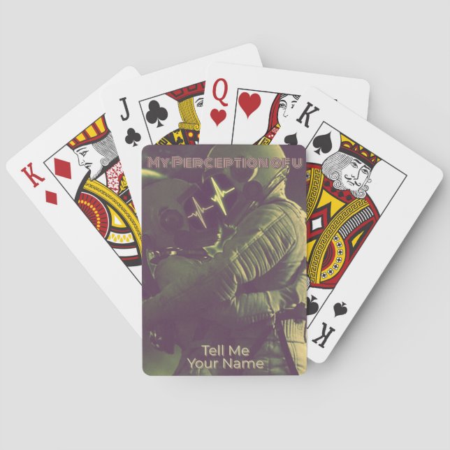 Jeu De Cartes Ma perception de u TMYN Sun Playing Cards (dos)
