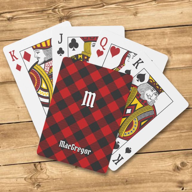 Jeu De Cartes MacGregor Rob Roy Tartan Jouer aux cartes (Créateur téléchargé)