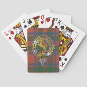 Jeu De Cartes MacIntosh Tartan & Badge