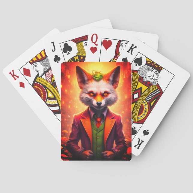 Jeu De Cartes Mad Fox Lecture Cartes (dos)