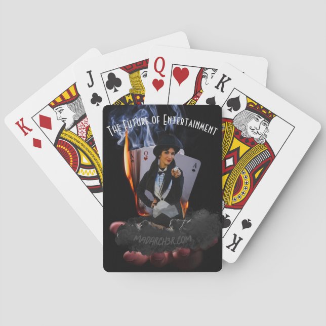 Jeu De Cartes MadArch3r Lecture de cartes (dos)