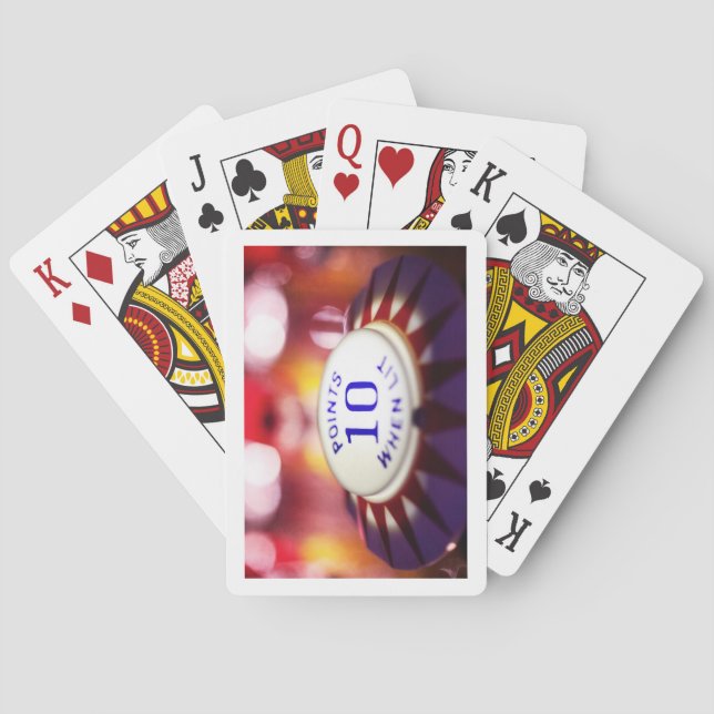 Jeu De Cartes Magicien de flipper (dos)