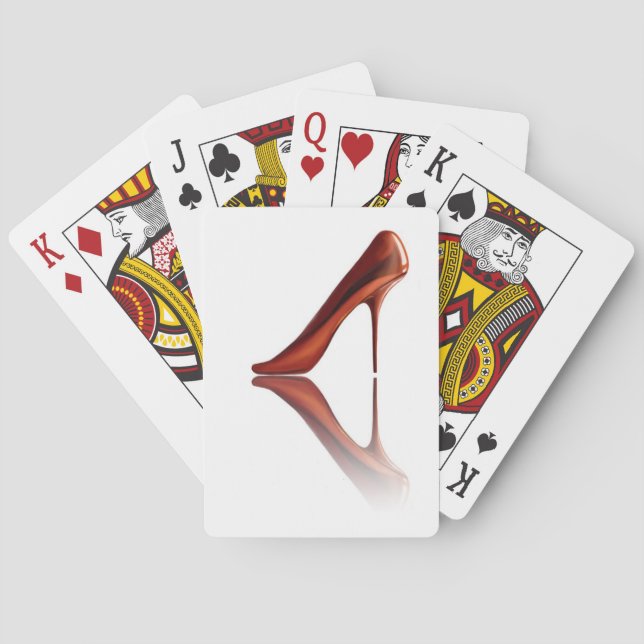 Jeu De Cartes Magnifiques talons hauts élégants (dos)