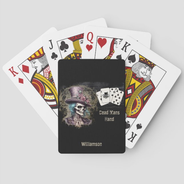 Jeu De Cartes Main des hommes morts (dos)